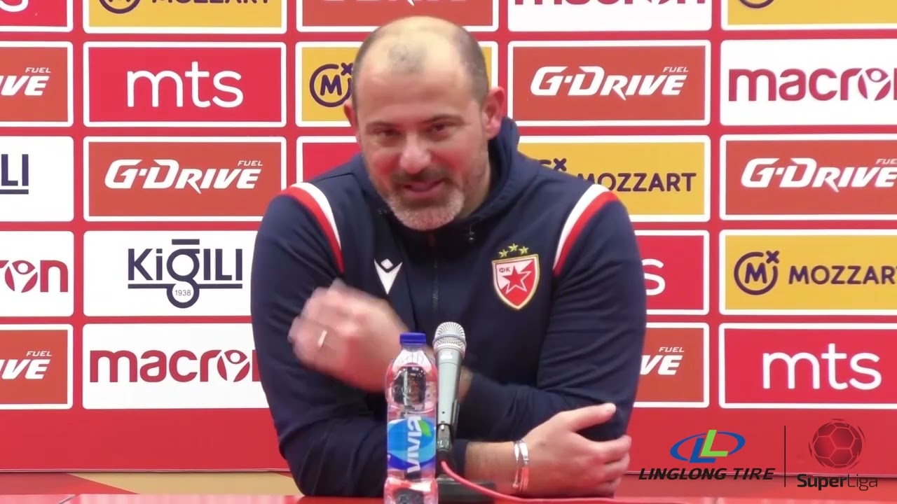 Linglong Tire Super liga 2021/22 - 24. kolo: Izjave trenera nakon meča CRVENA ZVEZDA – PARTIZAN