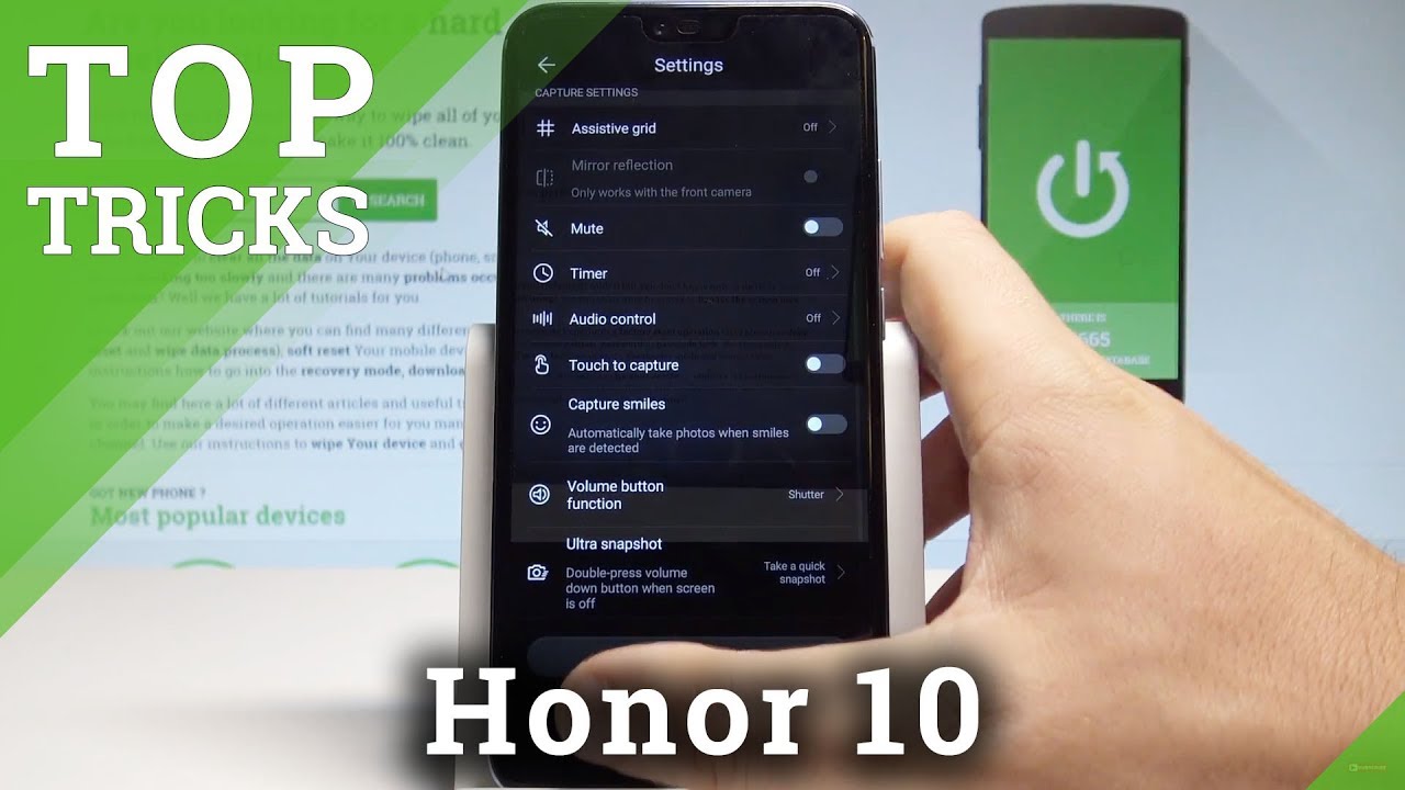 Топ трюков Honor 10 - Лучшие советы Honor / Расширенные настройки | HardReset.Info