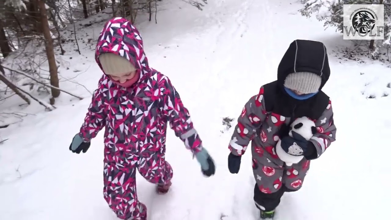Zimní toulání s dětmi