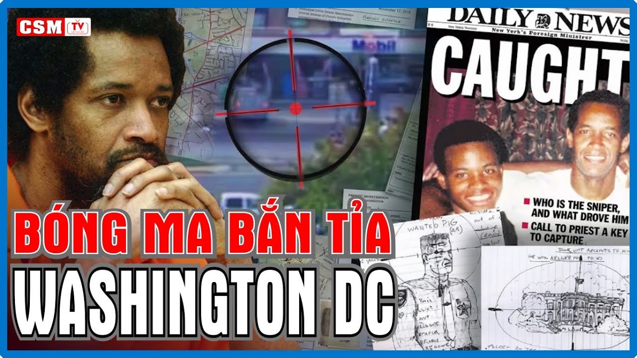 23 Ngày ÁC MỘNG - Săn lùng BÓNG MA BẮN TỈA ở WASHINGTON D.C || Cảnh Sát Mỹ TV