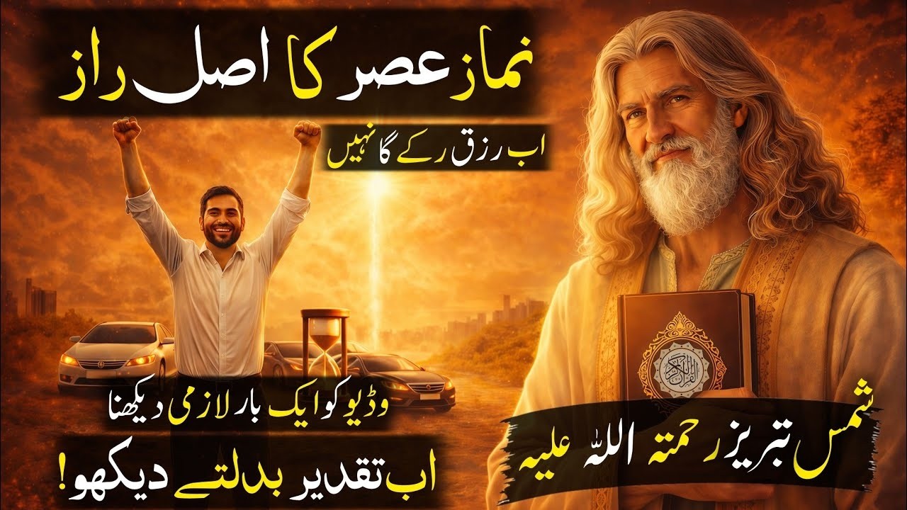 Namaz e Asar Ka Asal Raaz | Jo Taqdeer Ka Rukh Mod De | Shams Tabrez R.A