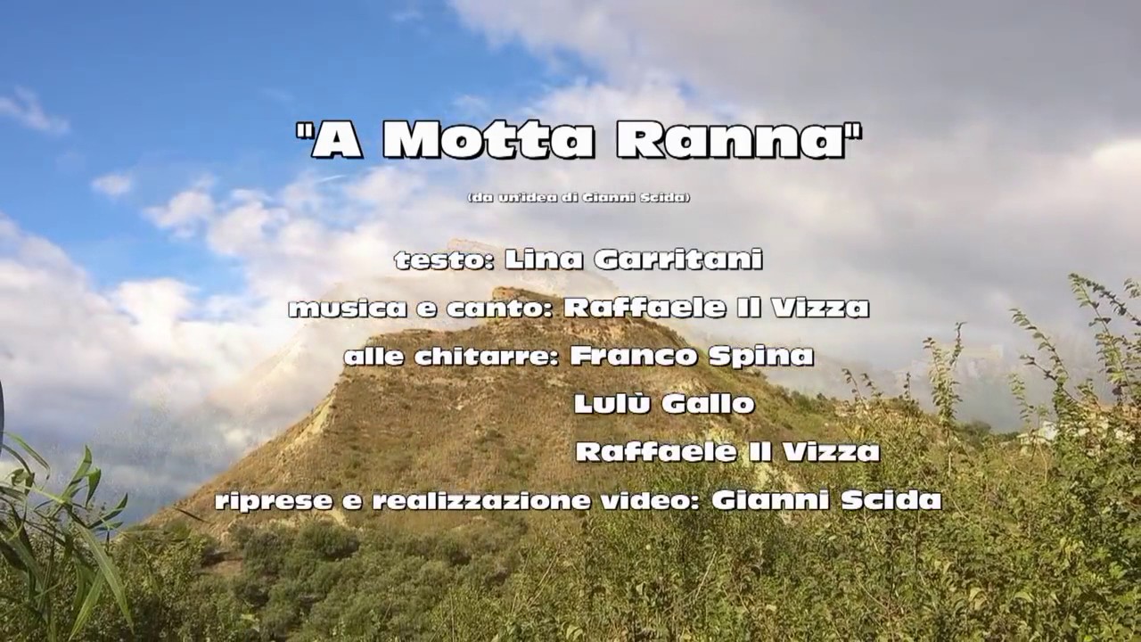 A MOTTA RANNA. La canzone dell'emigrante.                 IL VIZZA