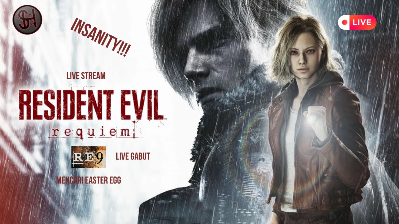 🔴 Resident Evil Requiem LIVE — Tuntaskan Semua Challenges & Insanity