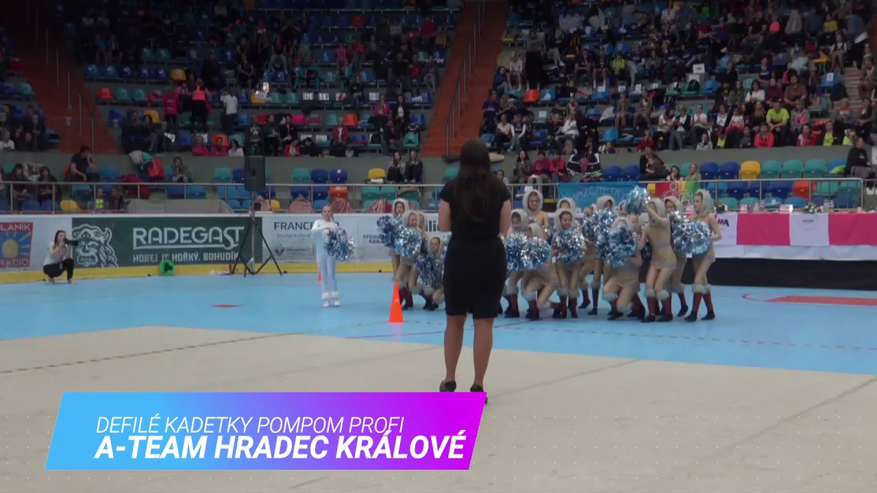 CMA MČR 2019 A-TEAM 5 HRADEC KRÁLOVÉ / DEFILÉ POM KADETKY PROFI
