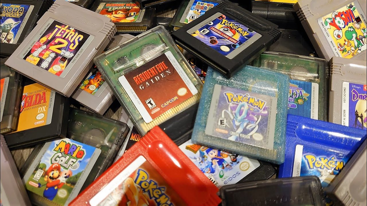 My Nintendo GameBoy and GameBoy Color Collections