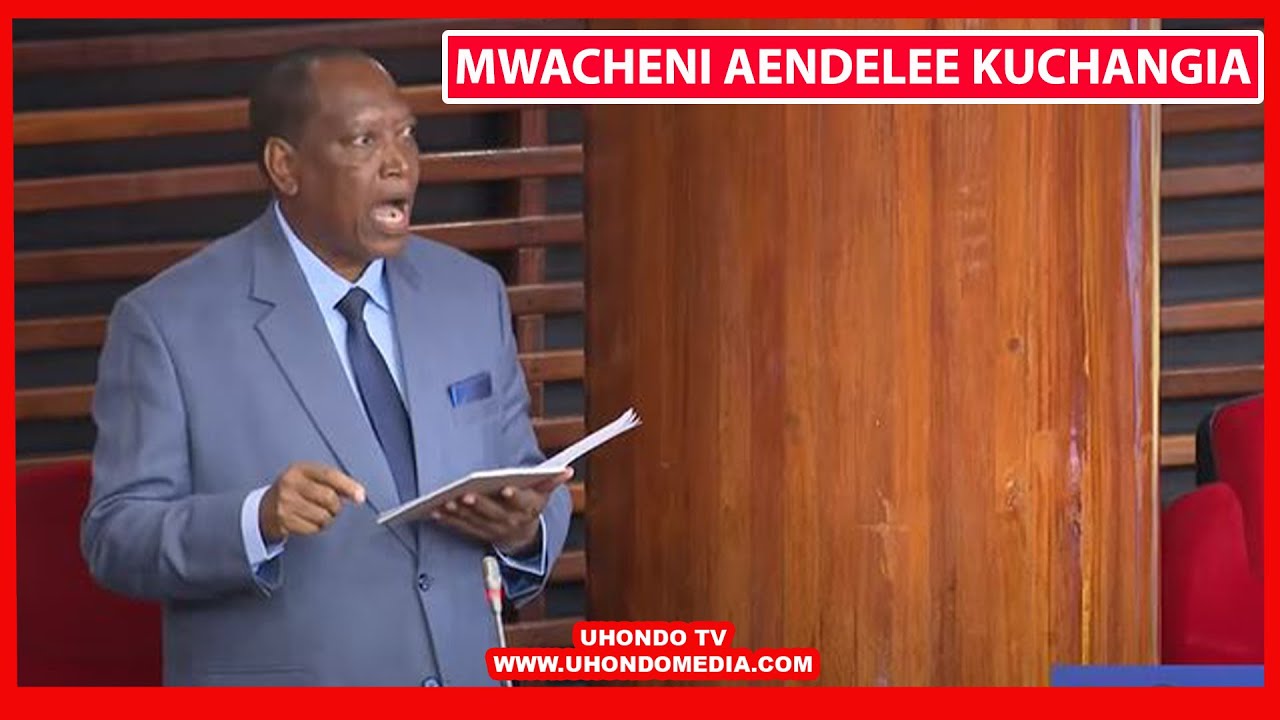 WABUNGE WAKATAA PROF.KABUDI KUKATISHWA KUCHANGIA, ATIKISA BUNGENI/ ASHUSHA NONDO ZA MAANA