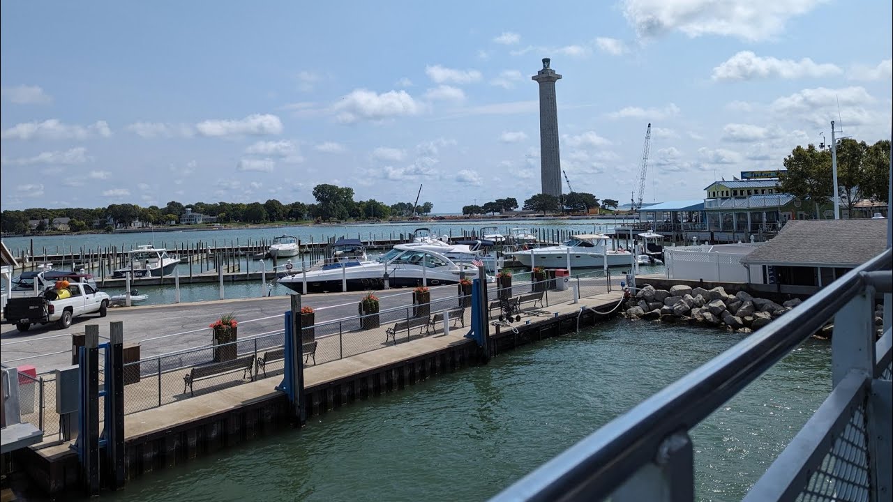 Put-In-Bay, South Bass Island via Jet Express from Port Clinton, Ohio - August 2023