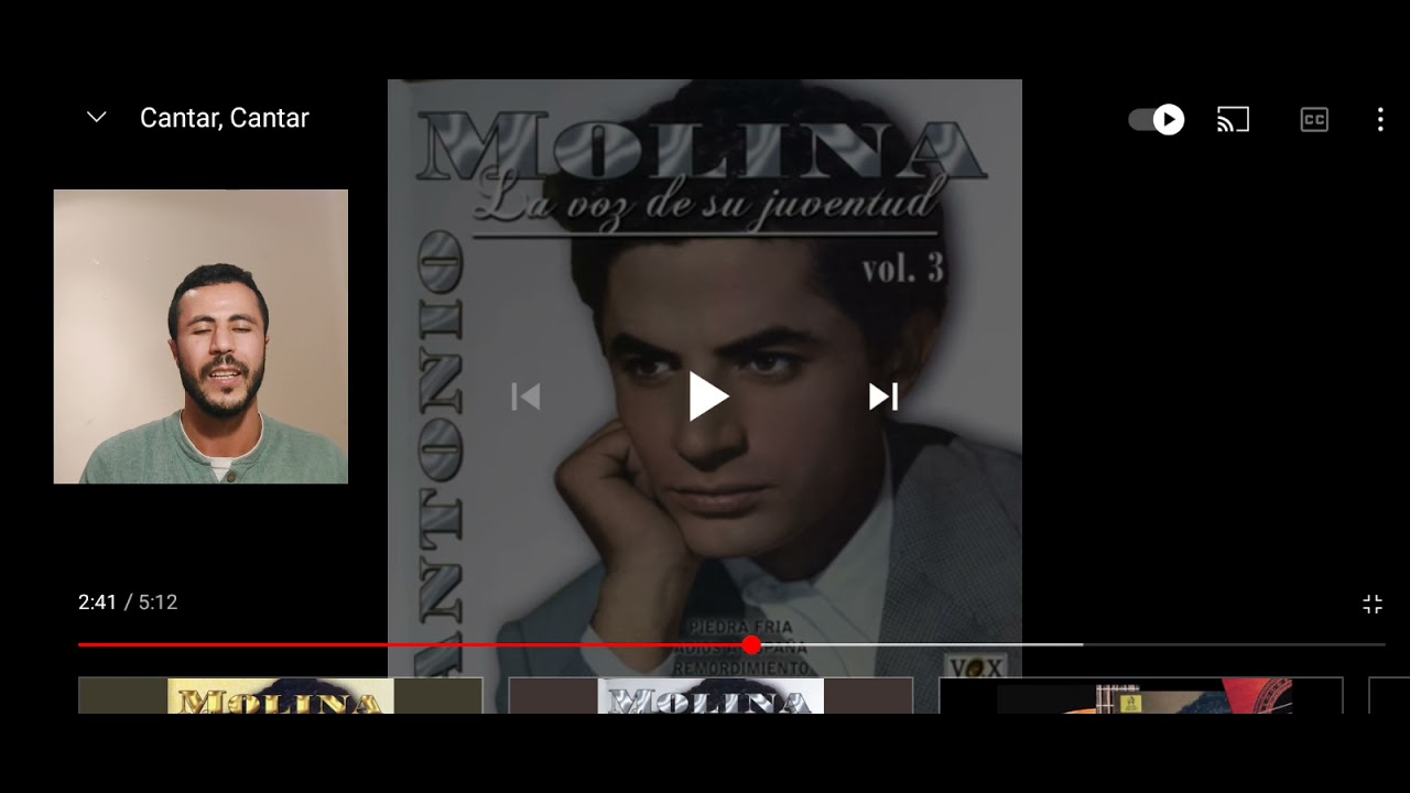 Marroqui Reacciona A Antonio Molina Cantar Cantar