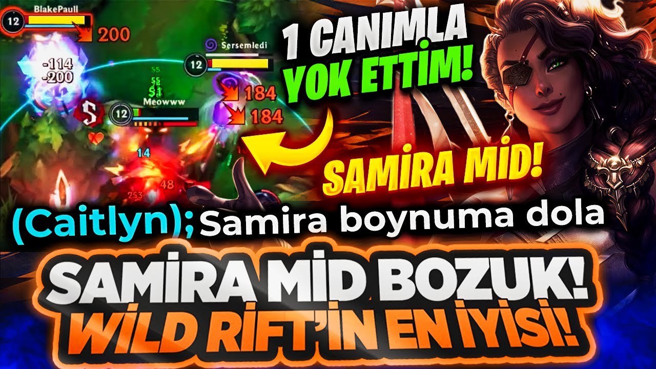 SAMİRAYI WİLD RİFT'İN EN GÜÇLÜ MİDİ İLAN EDİYORUM! AKLINIZ DURACAK! @shimawr