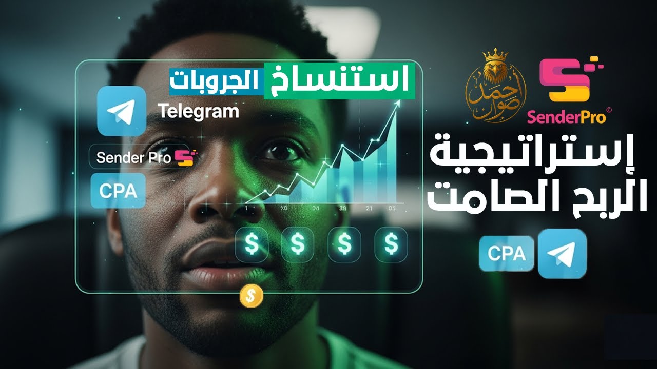 أسرار التسويق لـ CPA على تليجرام | شرح أداة Sender Pro لتحقيق أول ربح لك من CPA