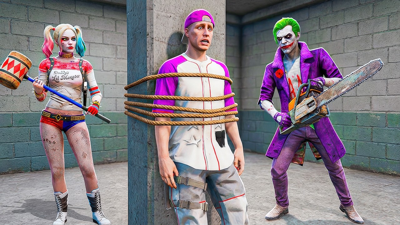 AM fost RAPIT de JOKER in GTA 5! 😱