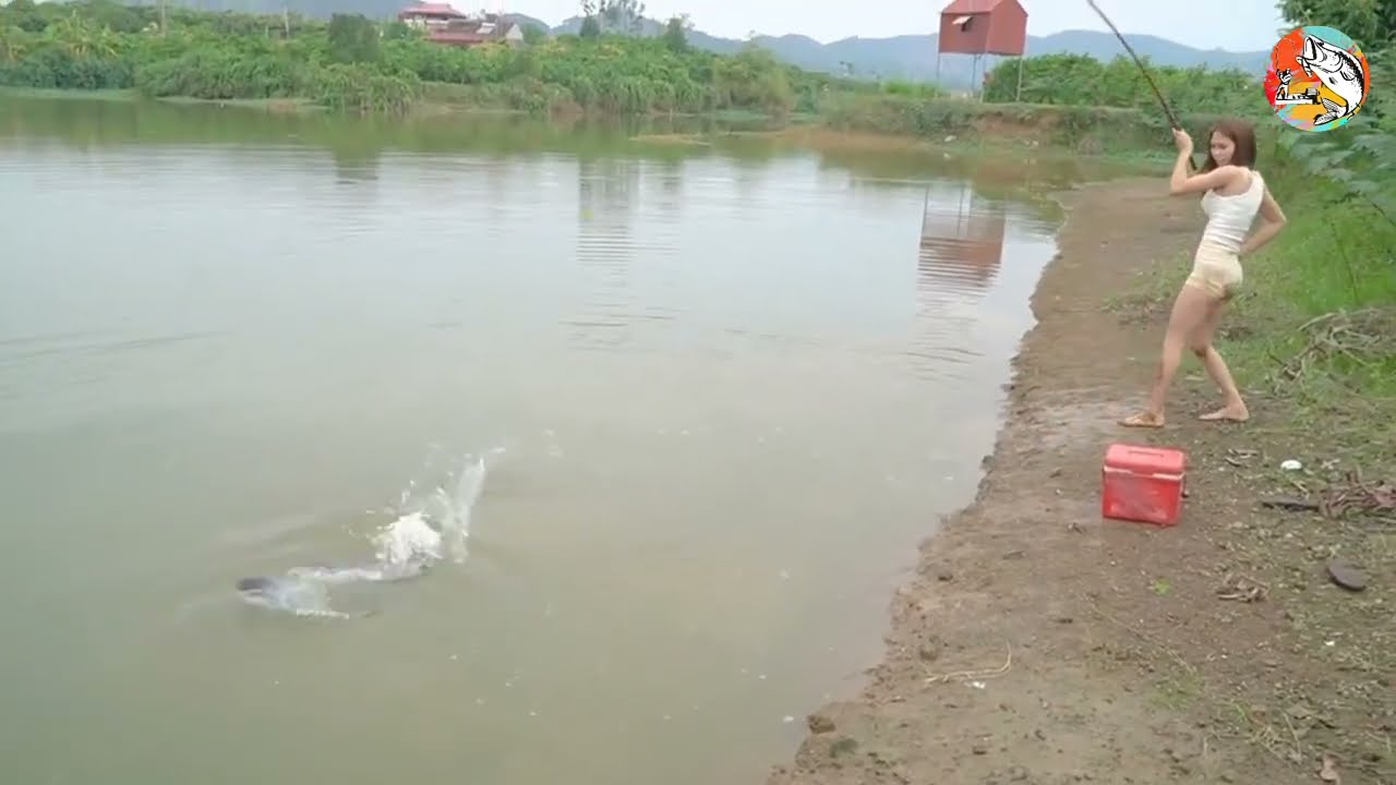 Fishing in the lake/fisherwoman #episode 14