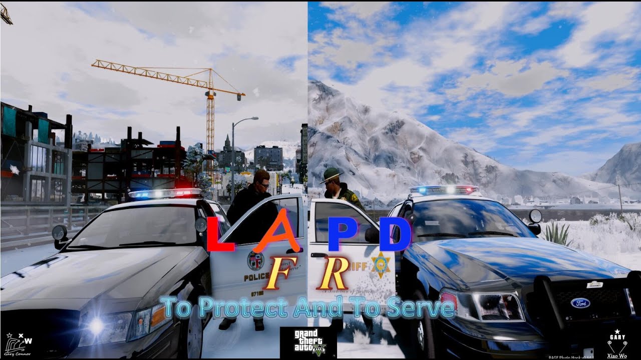 【Gary Connor】GTA5 LSPDFR ★DAY1★（Check for suspicious vehicles, ordinary chase missions）