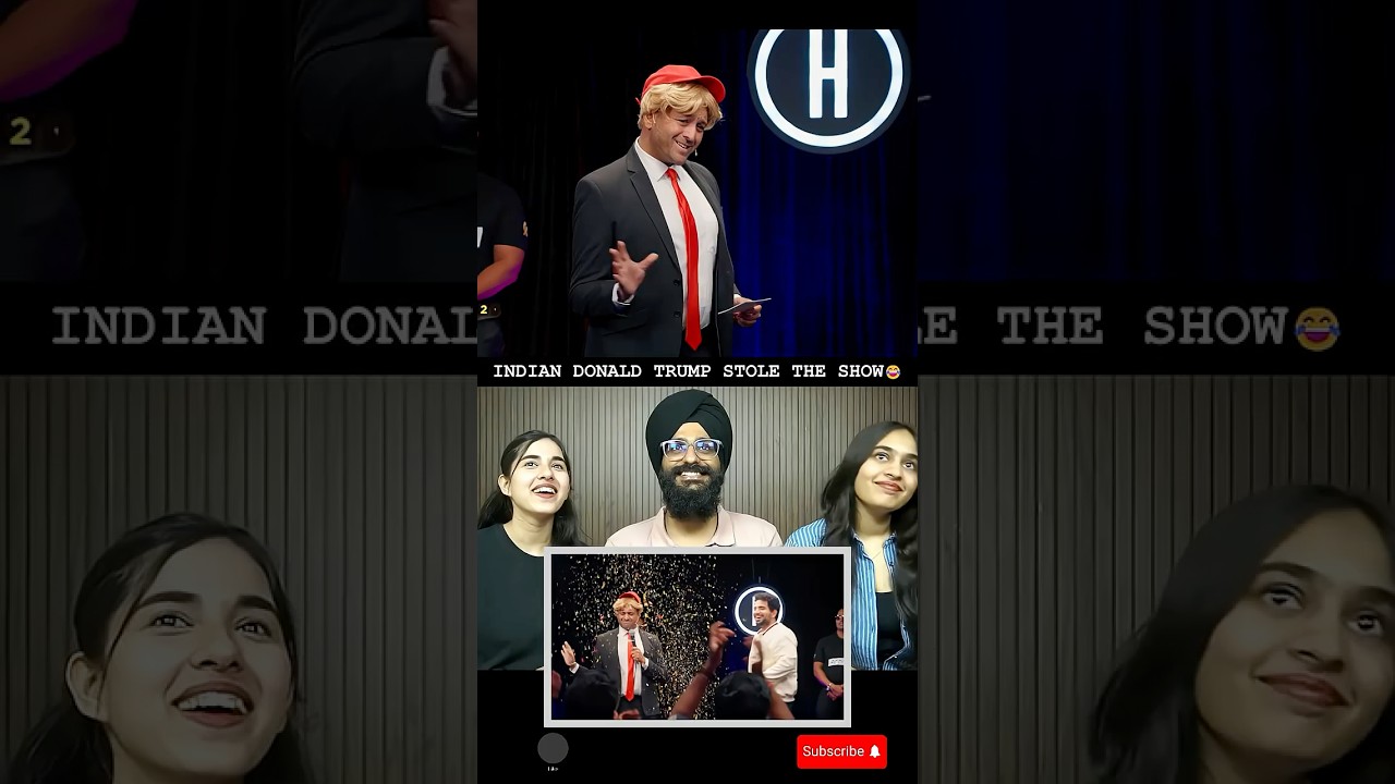 When Donald Trump Appeared on India's Got Latent 🤣🔥 #indiagotlatent