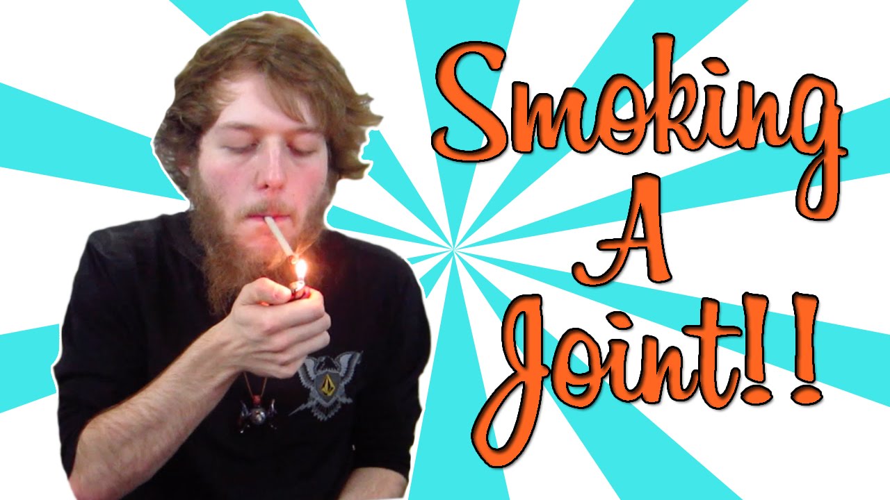 SMOKING A JOINT!!