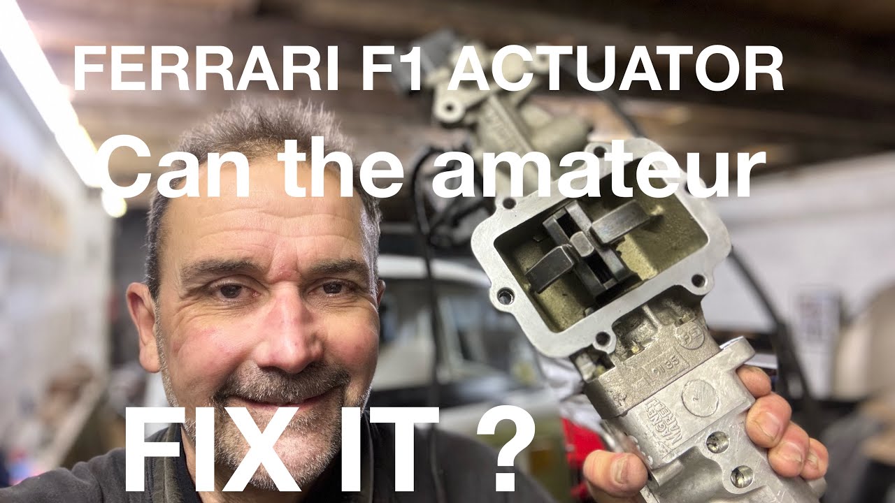 Can the amateur ( A MATE U R ) mechanic fix the Ferrari F1 gearbox system?
