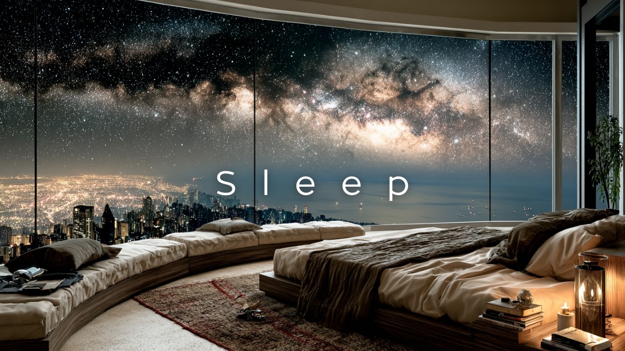 1 Hour/Deep Space Ambient 🌌 Calm Focus Music for Sleep, Study, Work & Relaxing Background