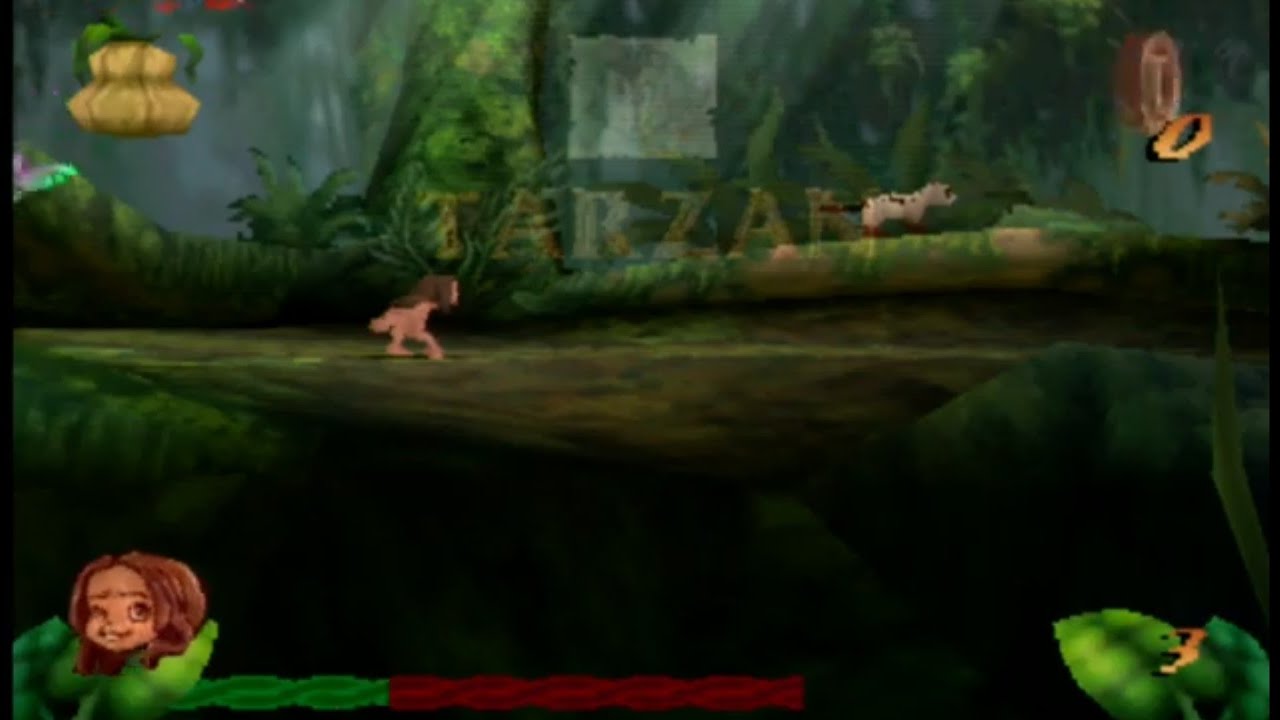Tarzan -- Gameplay (PS1)