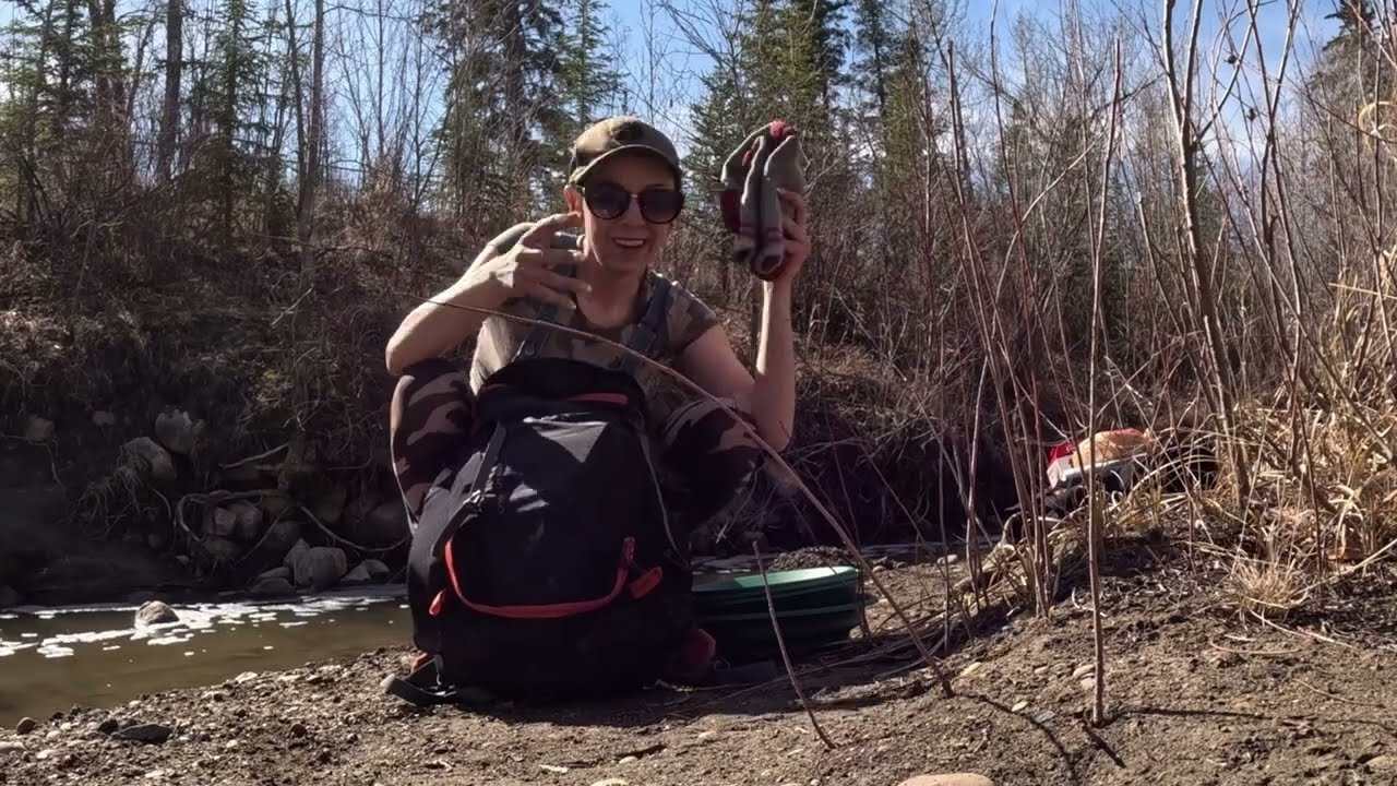 Using a RIVER SLUICE in ALBERTA!