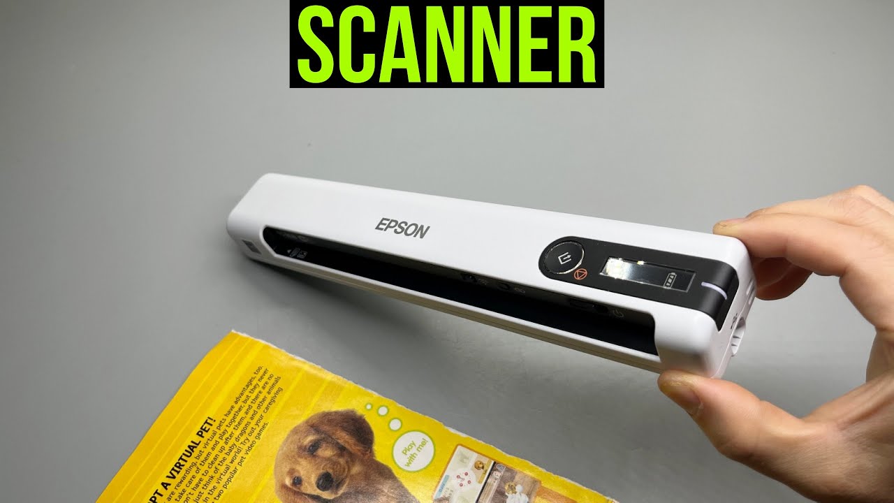 Battery WiFi Scanner: Epson DS-80W