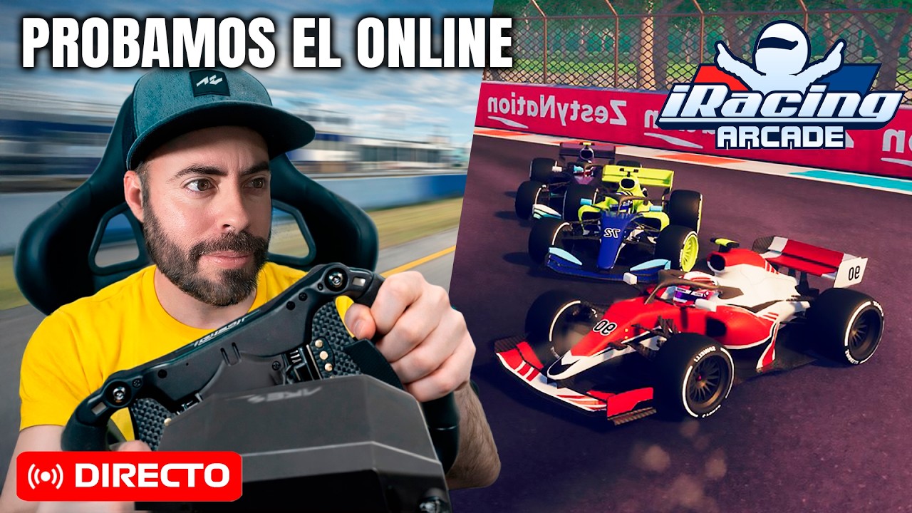 Directo🔴 ¿ES IRACING ARCADE MEJOR QUE F1 25? 🐝 !SORTEO !simufy !juegogratis !ALIEN
