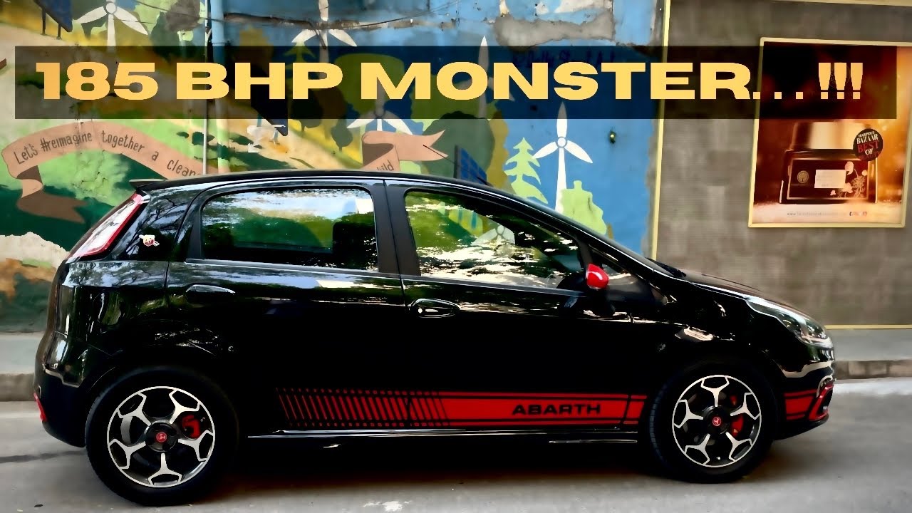 The legendary Hot Hatch of India : Fiat Punto Abarth 🔥