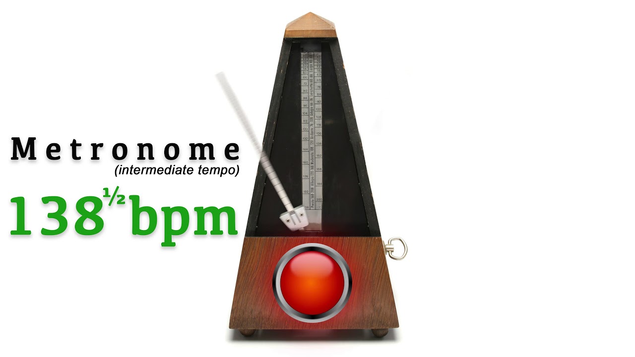 Metronome 138.5 bpm 🎼