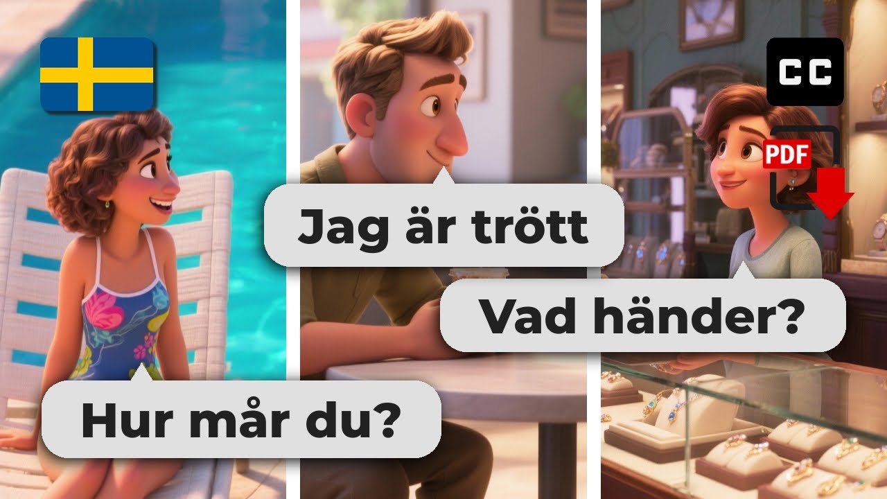 Boost Your Swedish 🇸🇪 7 Easy Beginner Conversations to Speak Like a Local!