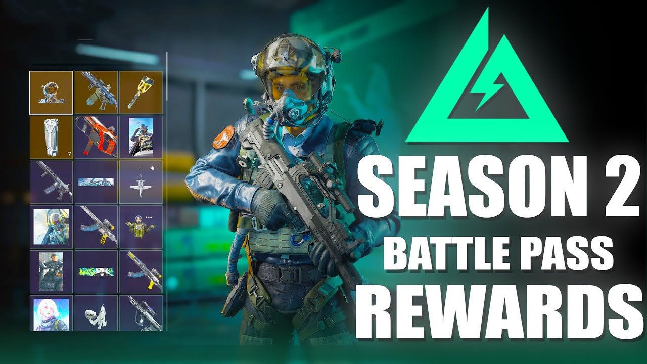 Delta Force- Season 2 Battle Pass All Rewards