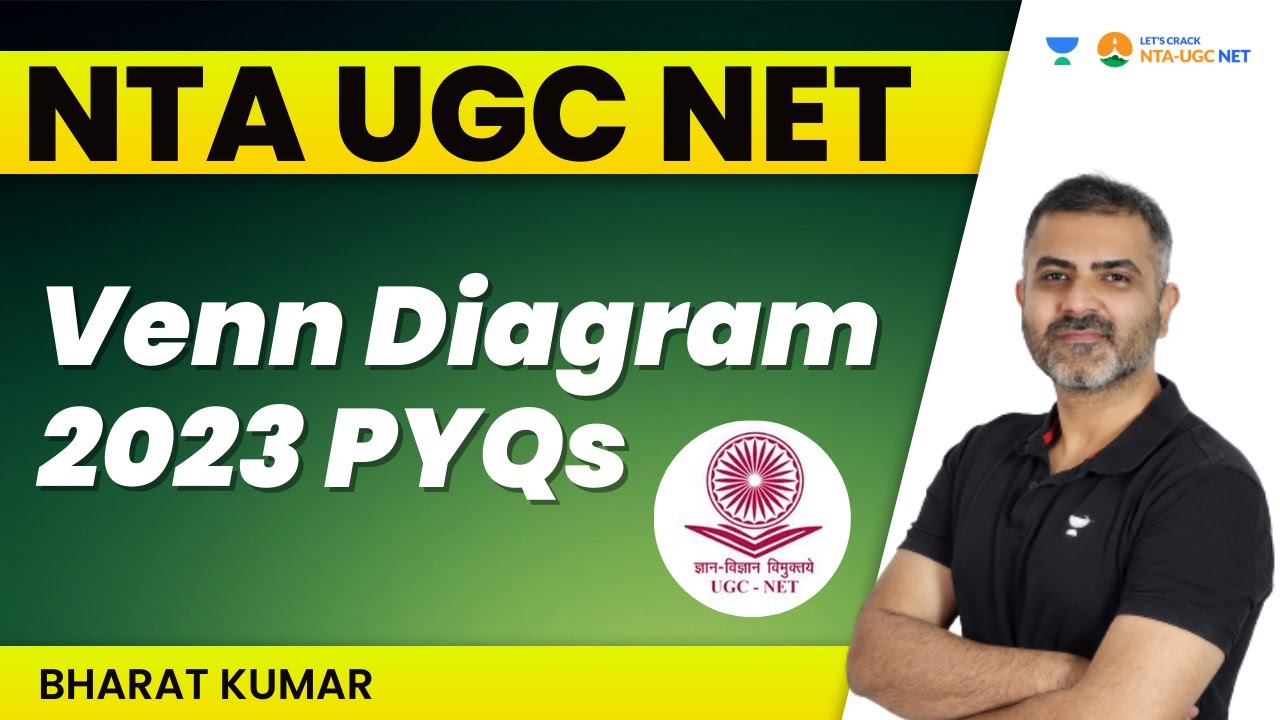Venn Diagram 2023 PYQs | NTA UGC NET | Bharat Kumar
