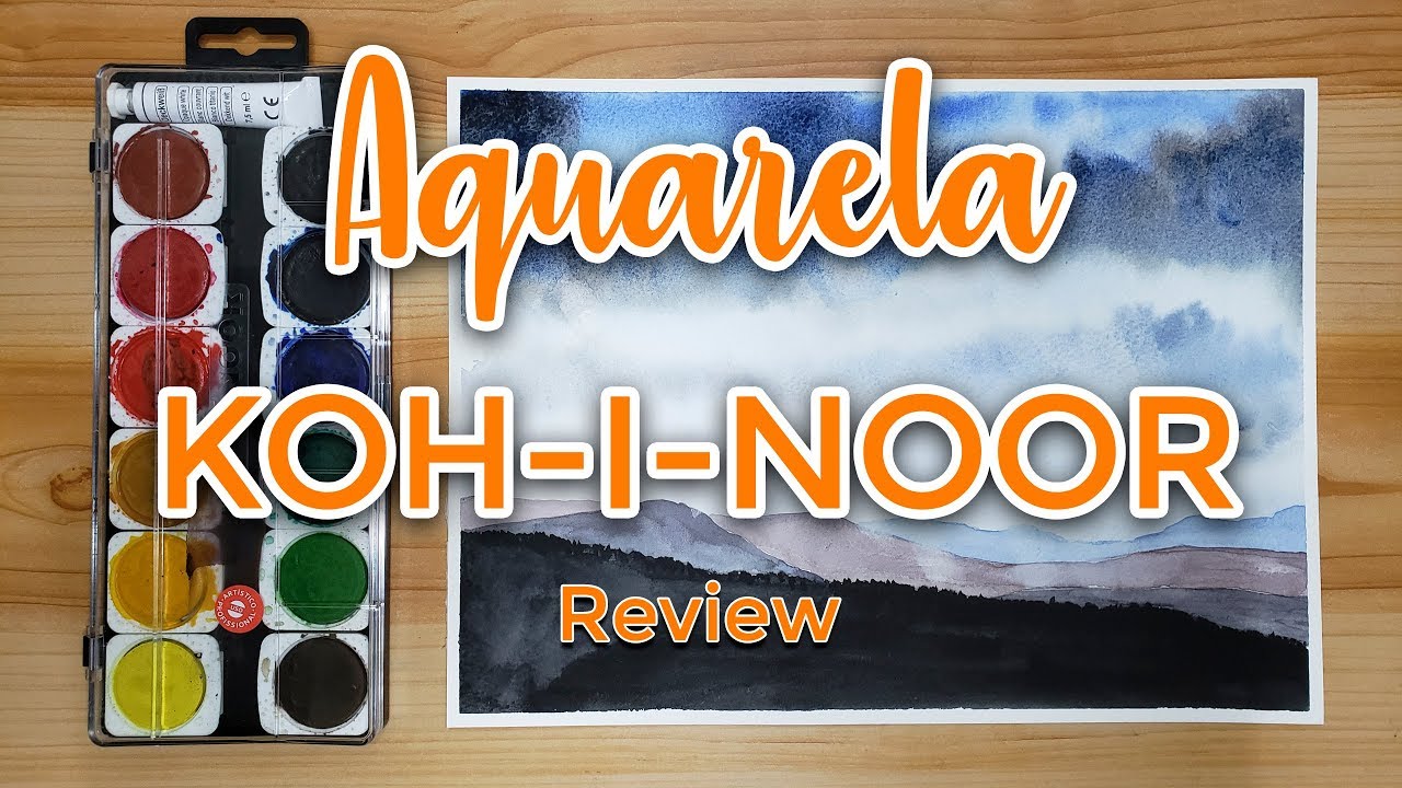 AQUARELA KOH-I-NOOR | RESENHA | #DEURUIM