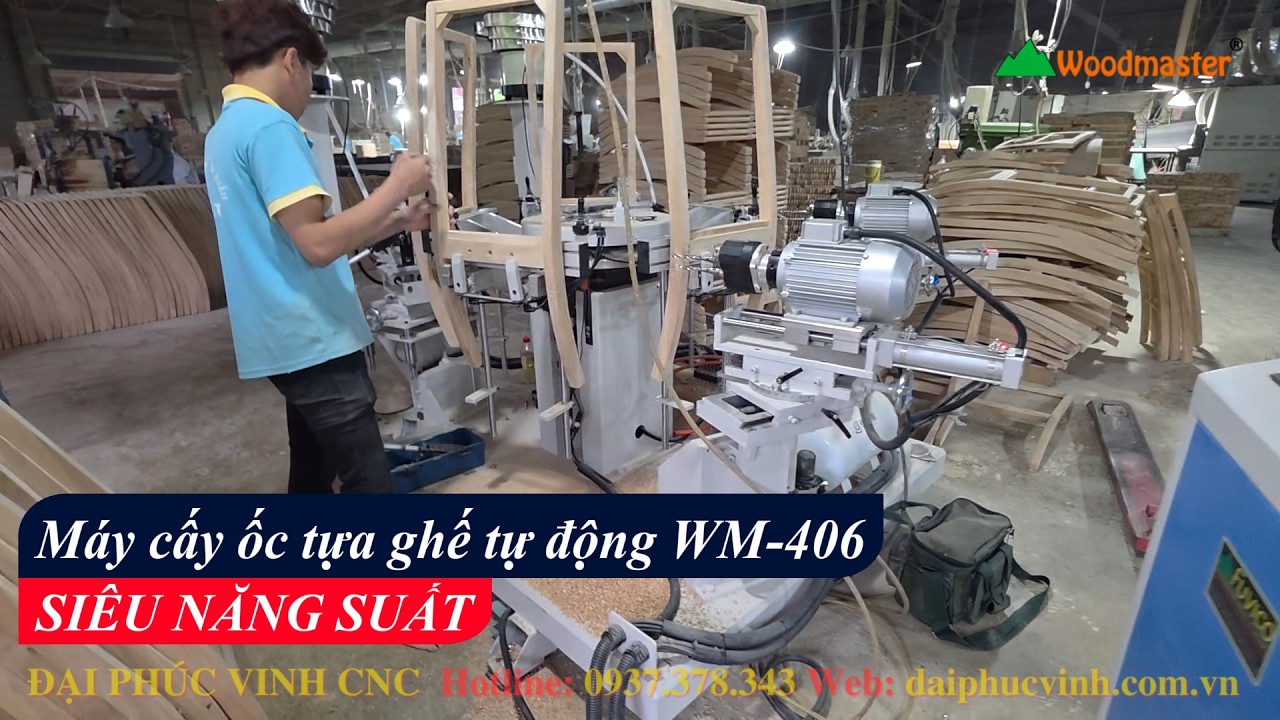 MÁY CẤY ỐC TỰA GHẾ XOAY TRÒN WM-406, khoan cấy sò năng suất nhất