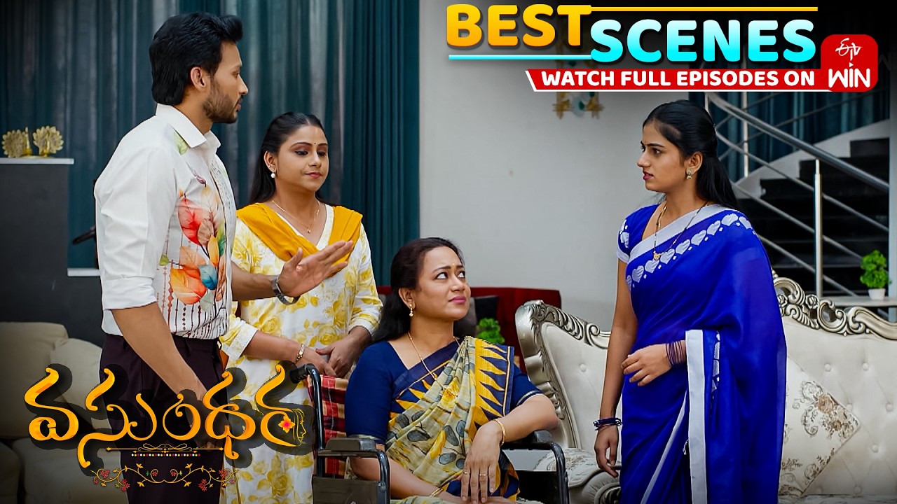 Vasundara Best Scenes : 27th  February 2026 Episode Highlights | Watch Full Episode on ETV Win