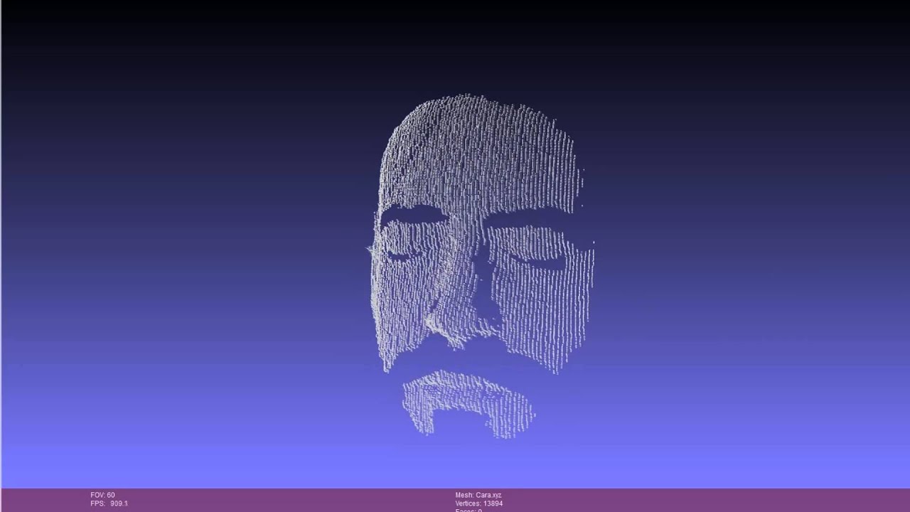 Structured light 3D scanning