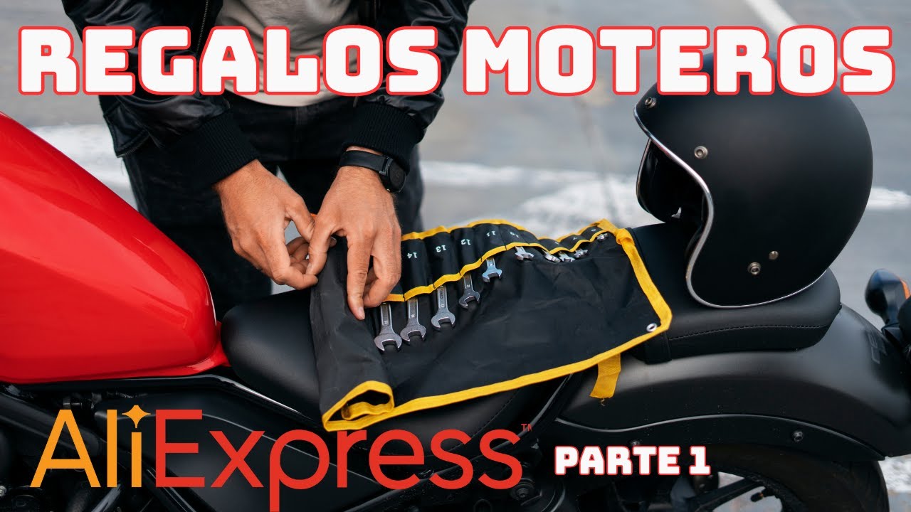 50 REGALOS MOTEROS de ALIEXPRESS 2024