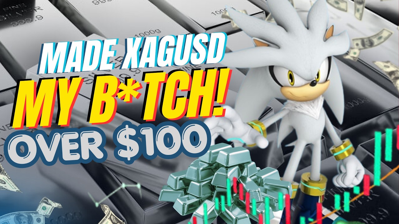 Made XAGUSD My B*TCH! (OVER $100 PROFIT!)