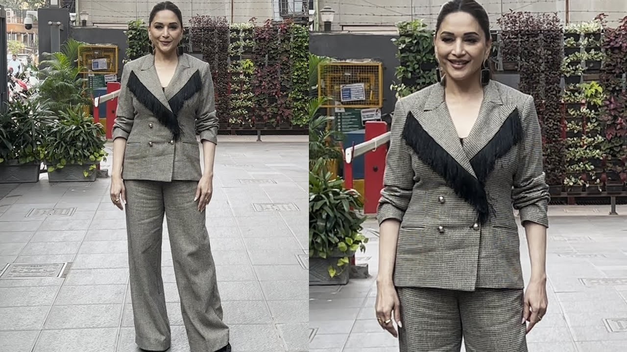 Madhuri Dixit Snapped In Andheri