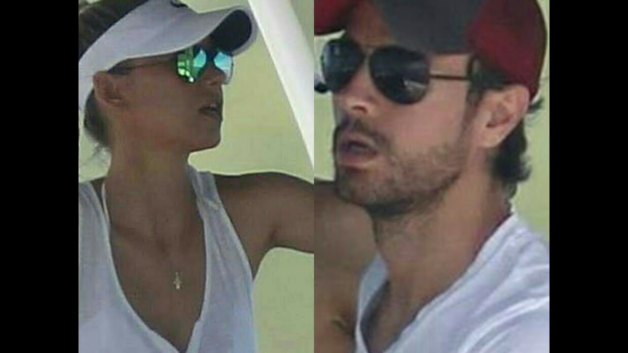 Anna Kournikova & Enrique Iglesias out in Miami (September, 2016)