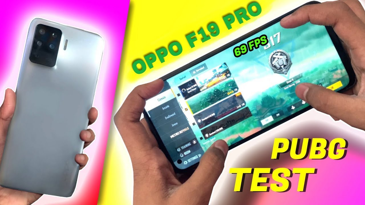 OPPO F19 Pro PUBG gaming test | Review | Battery Drain Test | Gameplay | FPS meter | BGMI | COD 😱😱😱