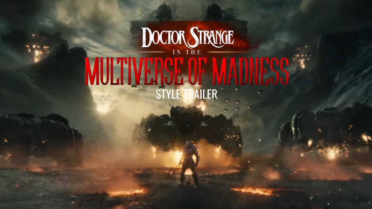 Zack Snyder's Justice League Trailer | Doctor Strange and the Multiverse of Madness Style