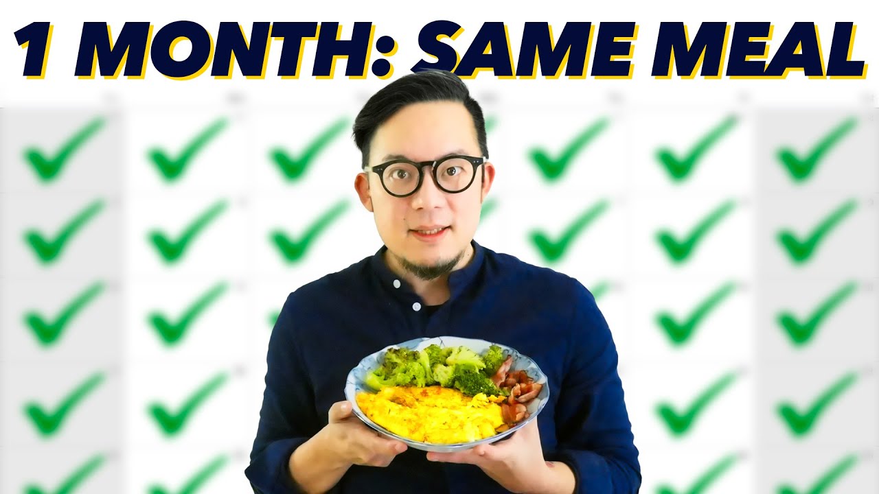 I Ate the Same Thing Every Day for a Month - Keto Diet and Intermittent Fasting Results (OMAD) 2021