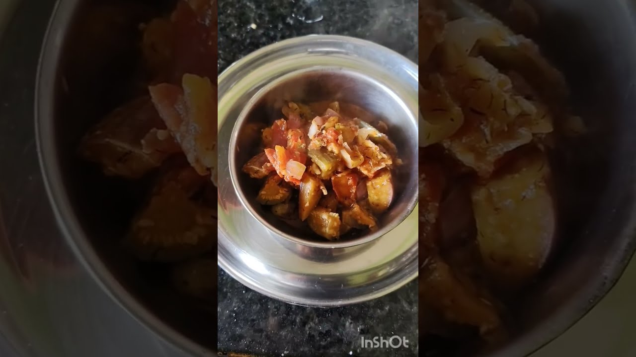 Vangyachi bhaji सोलापुर ची वांगी की भाजी