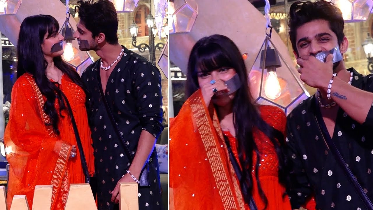 Bigg Boss 17 New Jodi Abhishek Kumar With Khanzaadi Celebrate Diwali Party Inside The House