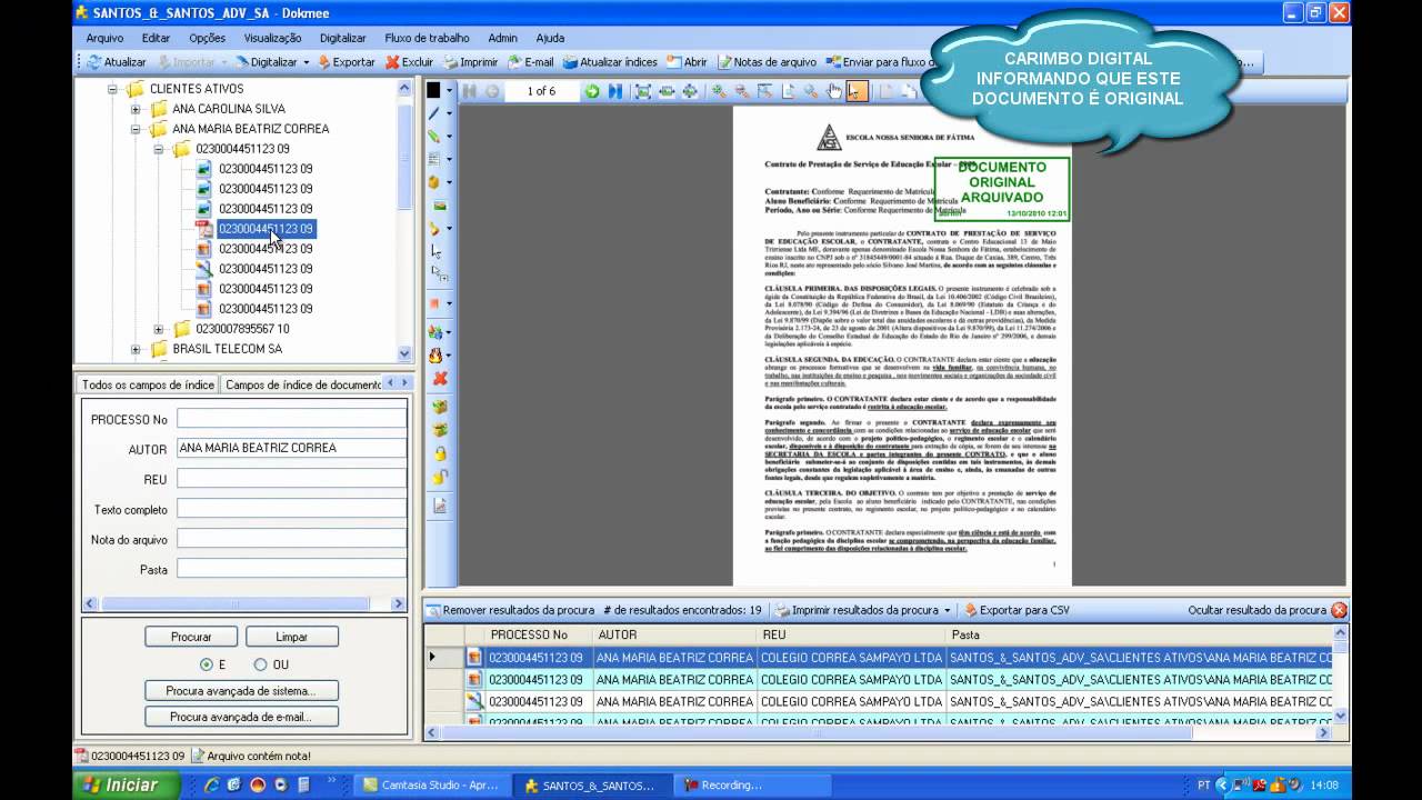 Apresentação Digitech Software Dokmee Gestão de Documentos.wmv