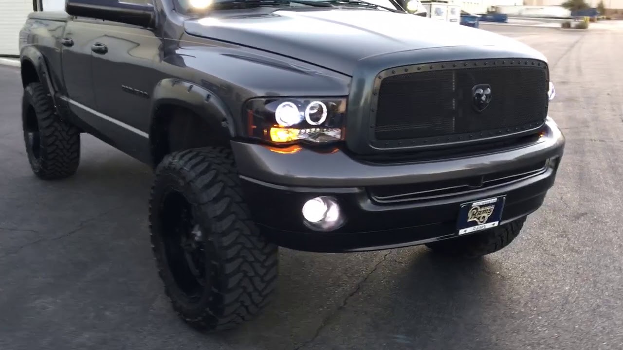 3rd gen Dodge Ram with 4th gen rear bumper