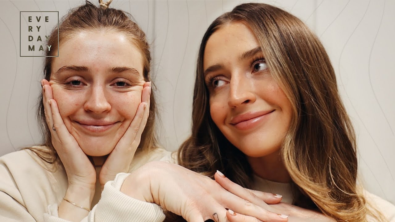 A Speedy Morning Beauty Routine ✨Skin + Makeup + Hair