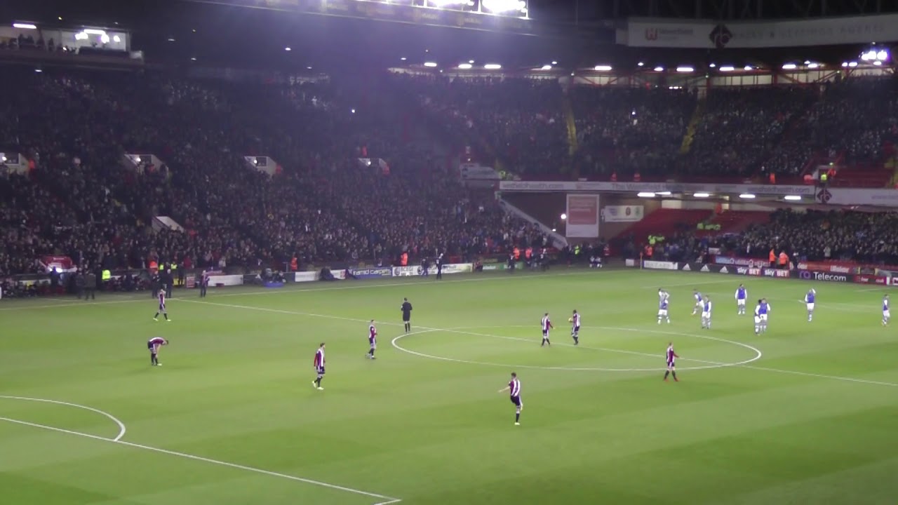 Sheffield United Fans Sing 