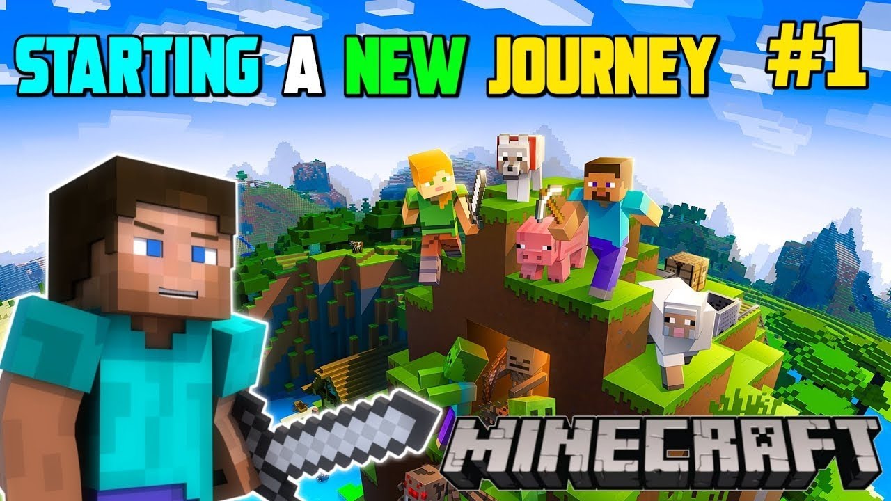 # My survival series EP 1 I found village # Minecraft