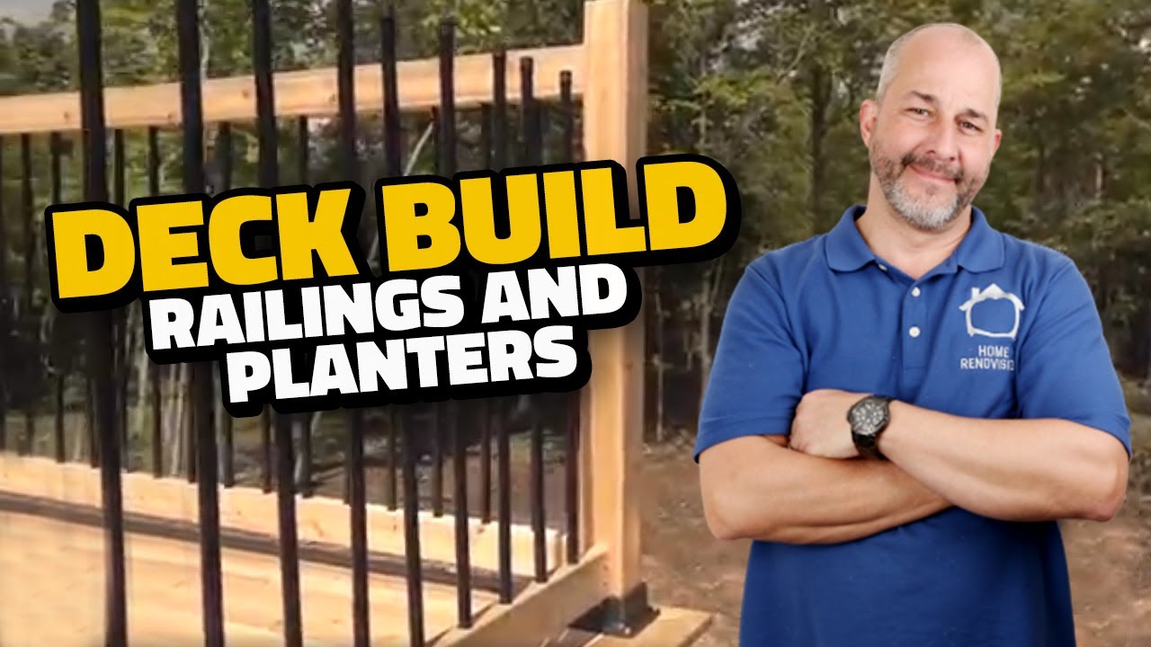 How to Build Deck Stair Railings