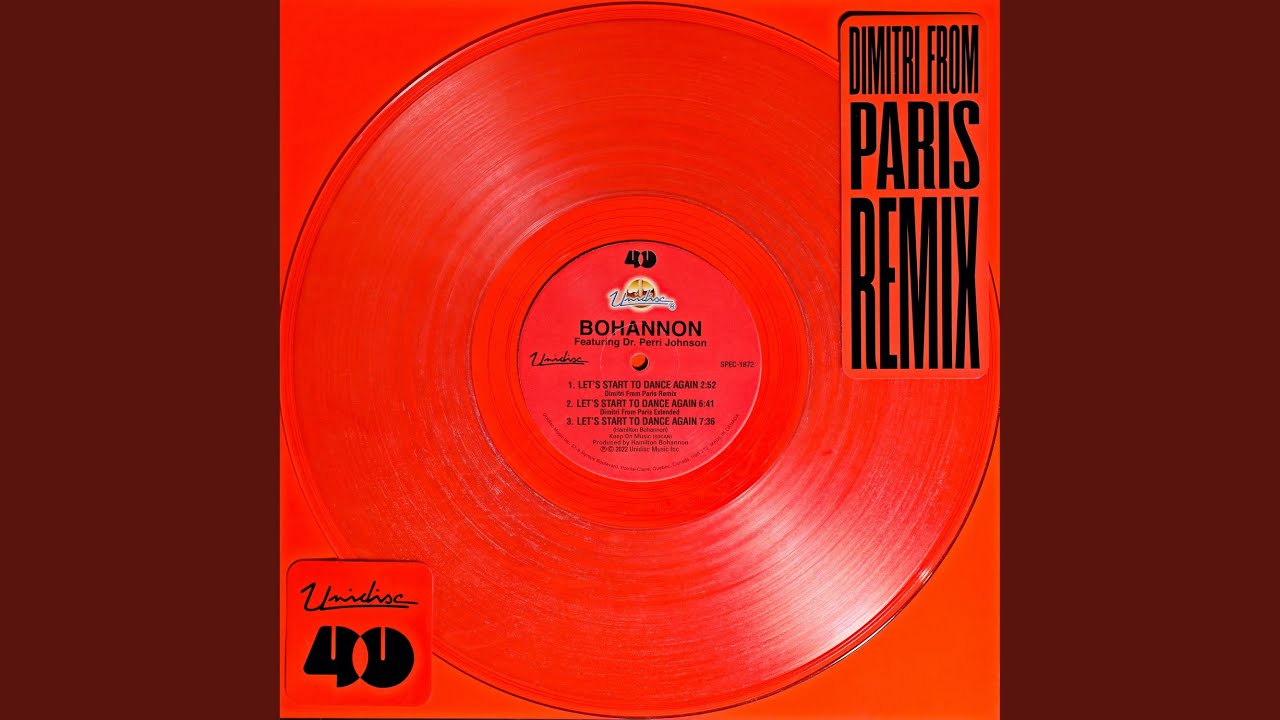 Let's Start to Dance Again (Dimitri From Paris Extended)